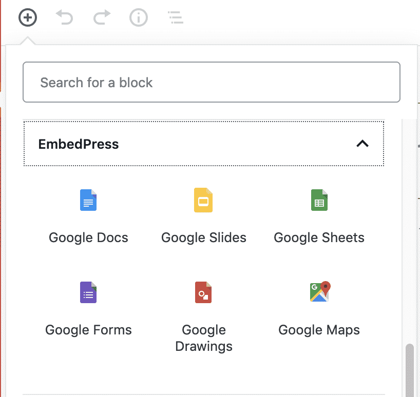 We're Converting EmbedPress to Gutenberg and Starting with Google Drive