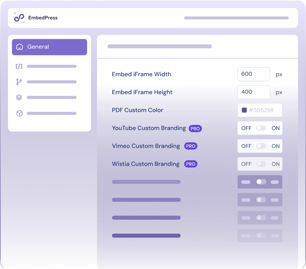 EmbedPress Free vs PRO Compare