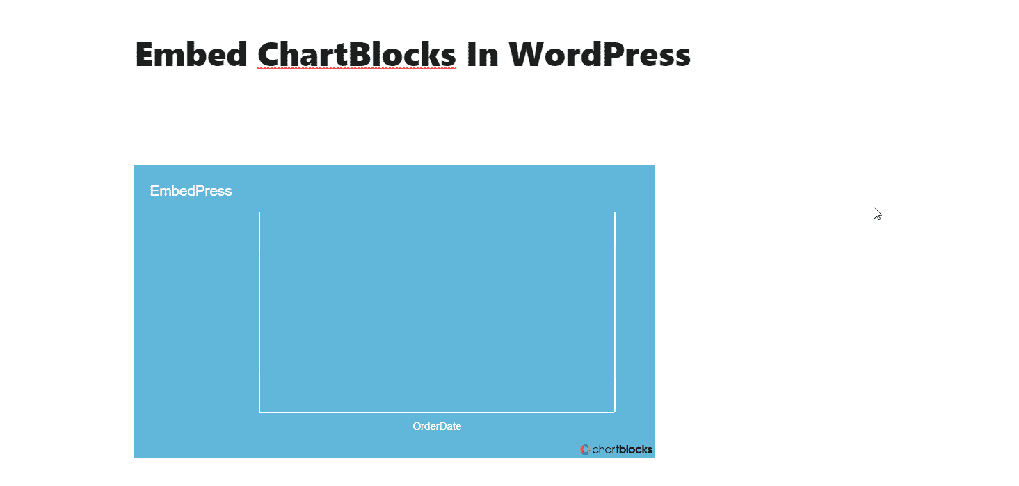 How to Embed ChartBlocks Charts in WordPress