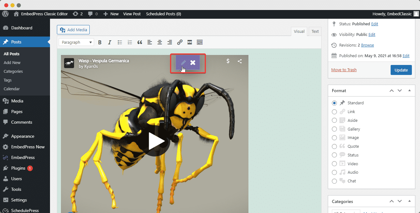 How to Embed SketchFab Drawings in WordPress