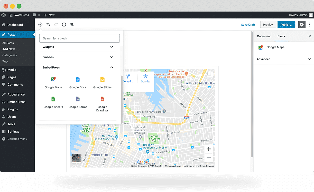EmbedPress Homepage 1 EmbedPress Homepage