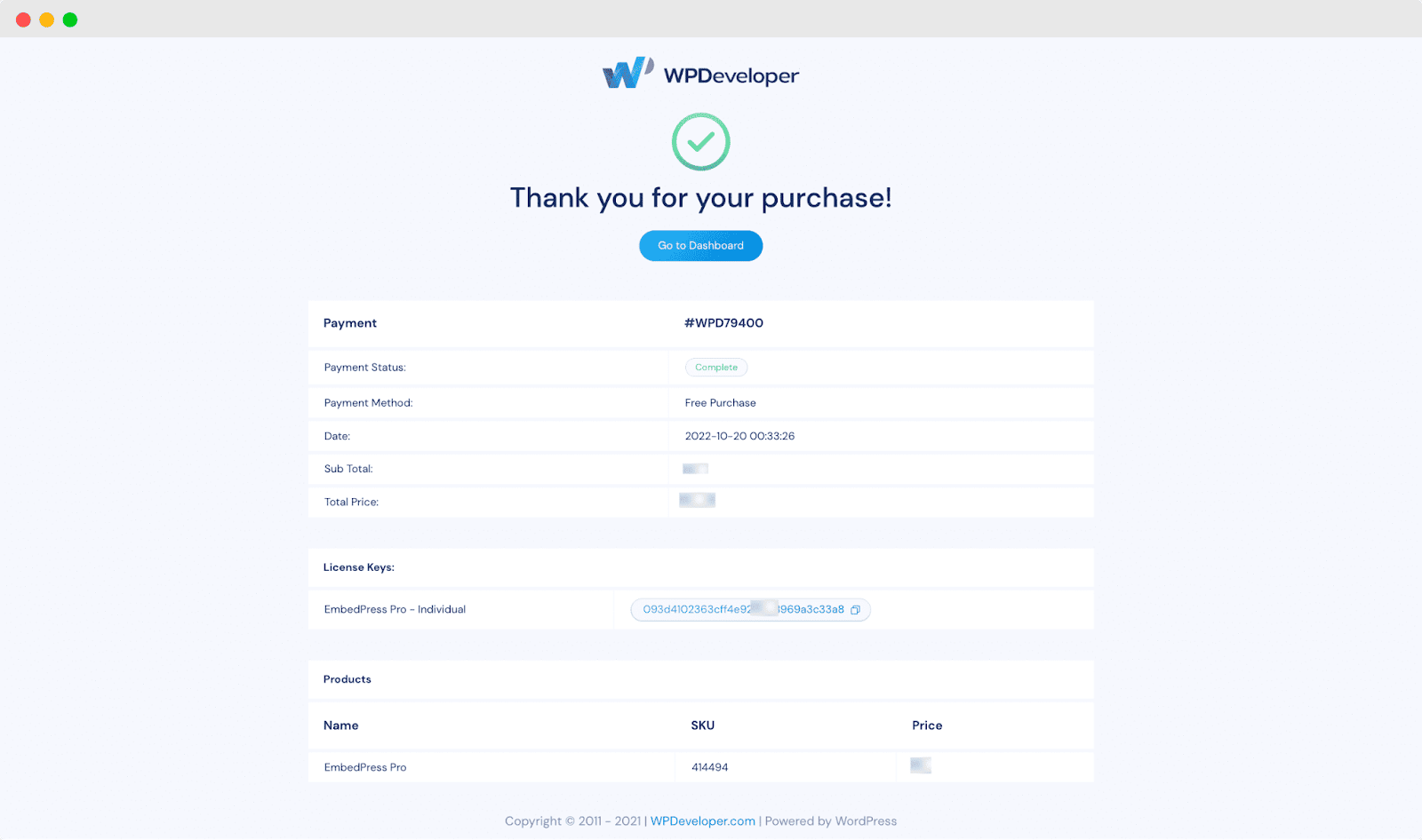 Get EmbedPress PRO