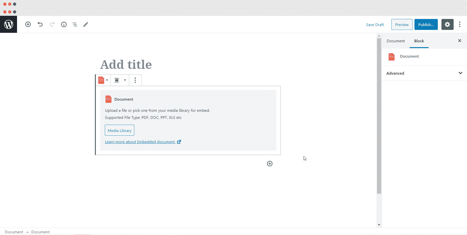 How To Embed Document And PDF In WordPress