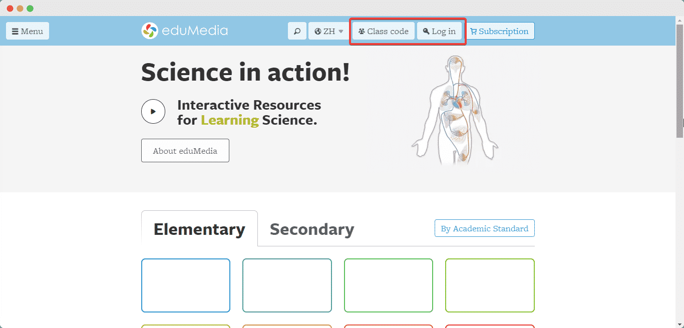 embed eduMedia Science files