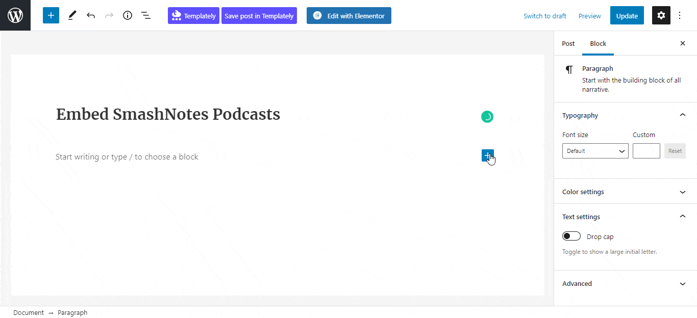 embed Smash Notes podcasts