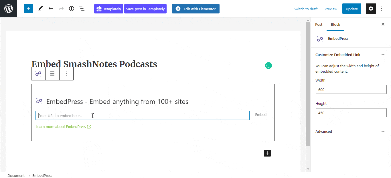 embed Smash Notes podcasts
