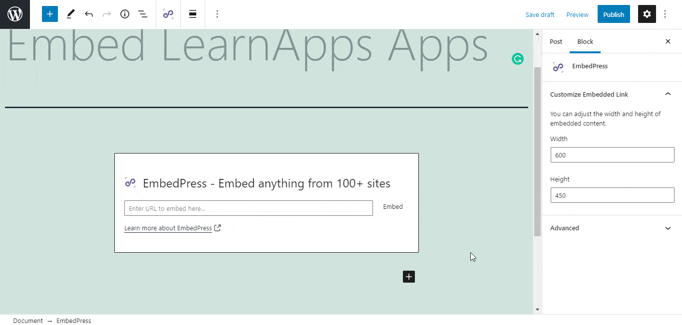 embed LearningApps apps
