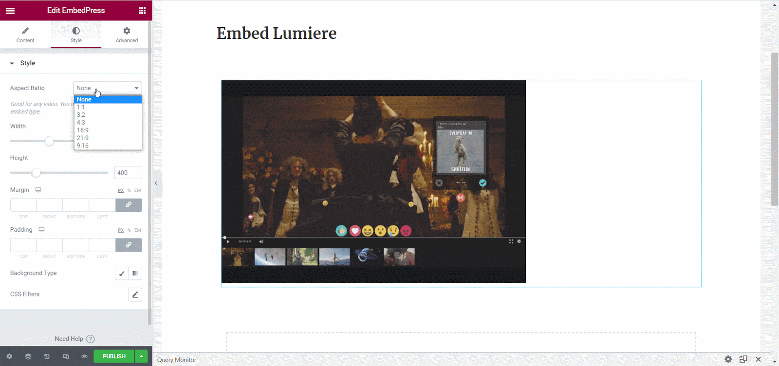 Embed Lumiere