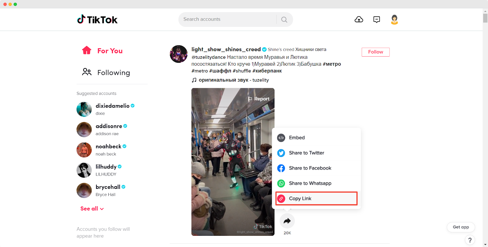 TikTok Embed – Documentation –