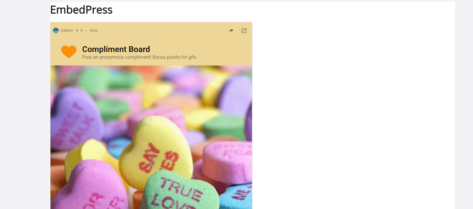 embed padlet