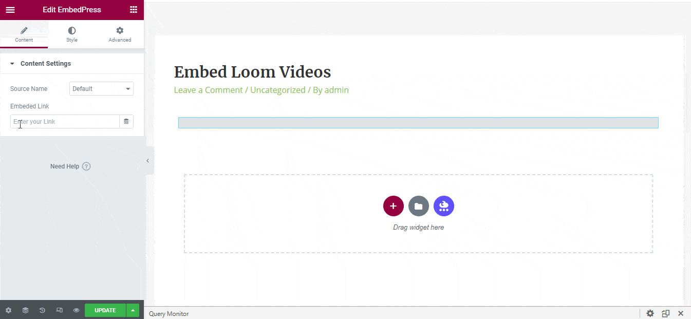 embed Loom video