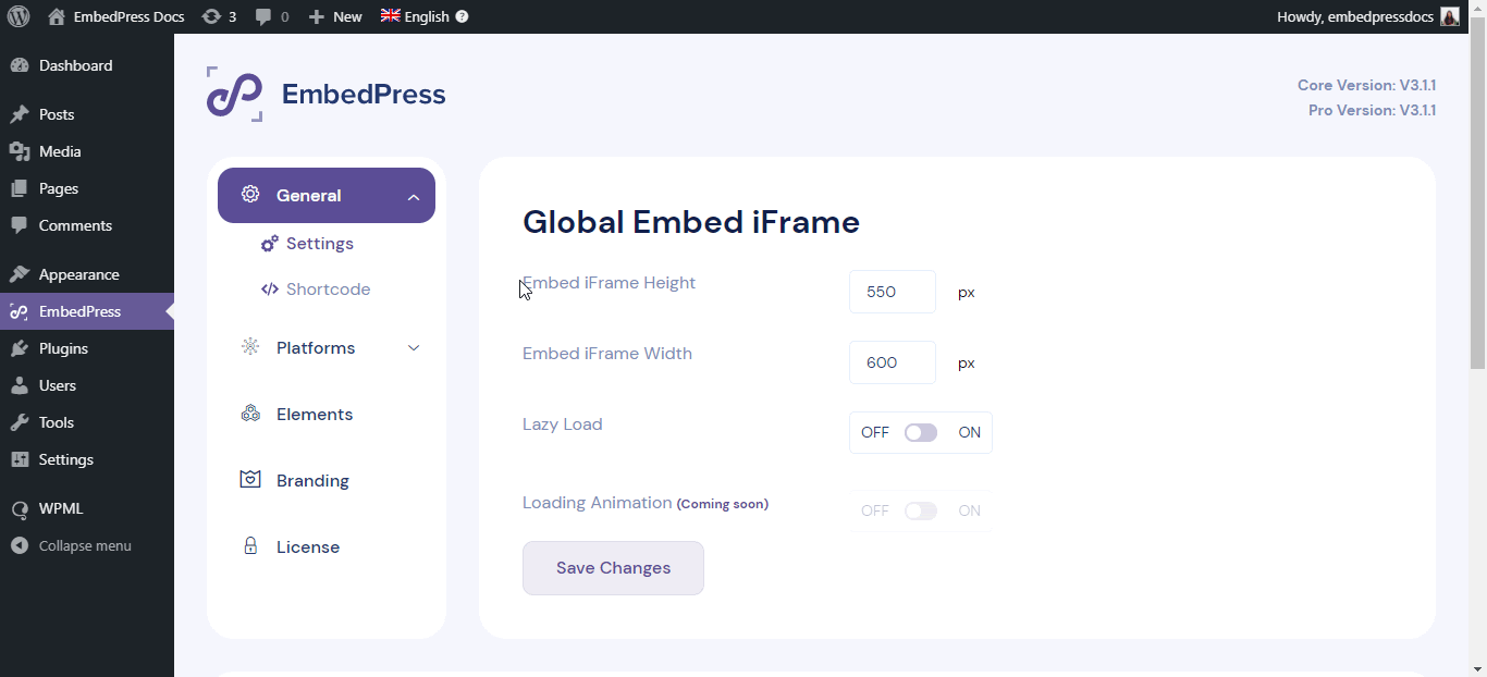 Configure WPML Plugin Settings