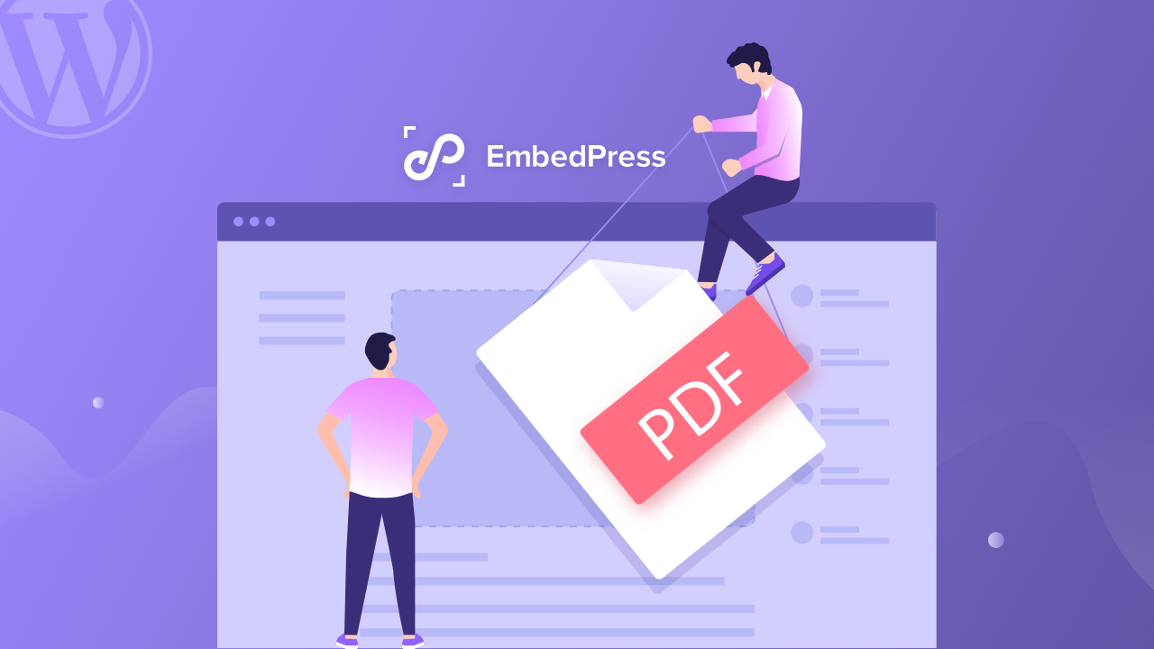 embed PDF files