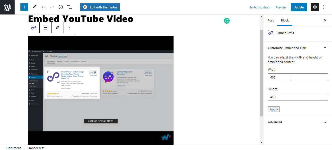 How to Embed a  Video in WordPress – WPHowTo