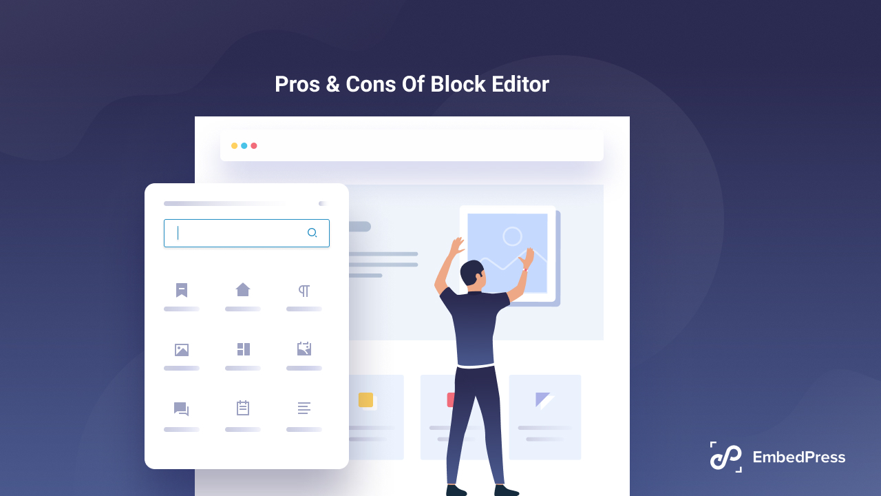 besigning websites with block editor