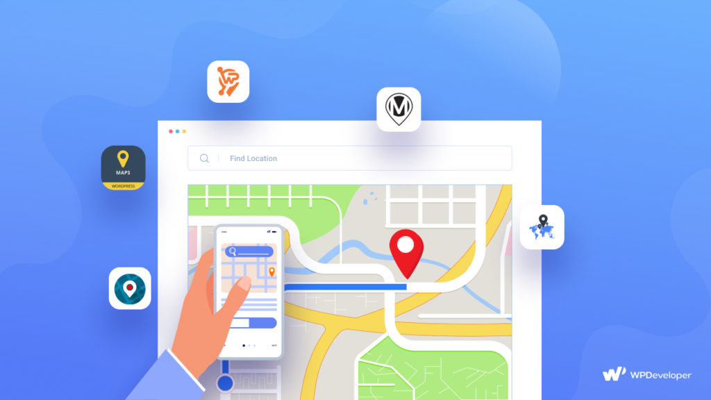 Best 5 Google Map Plugins For WordPress To Show Your Location 1 Google Map plugin