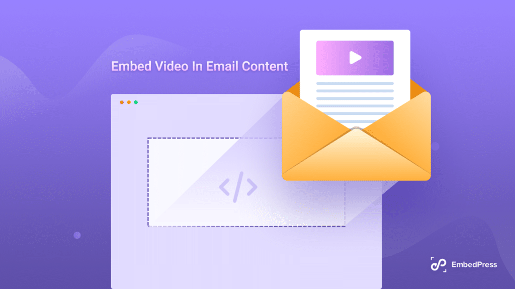 Embed Video In Email Content