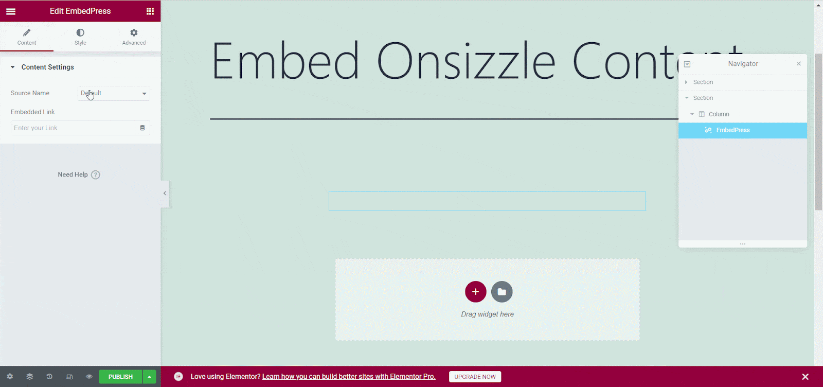 How To Embed Onsizzle Content