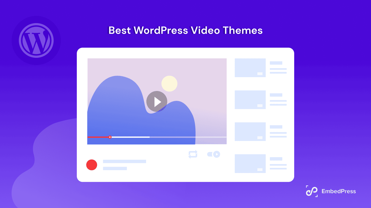Top 5 Best WordPress Video Themes to embed video