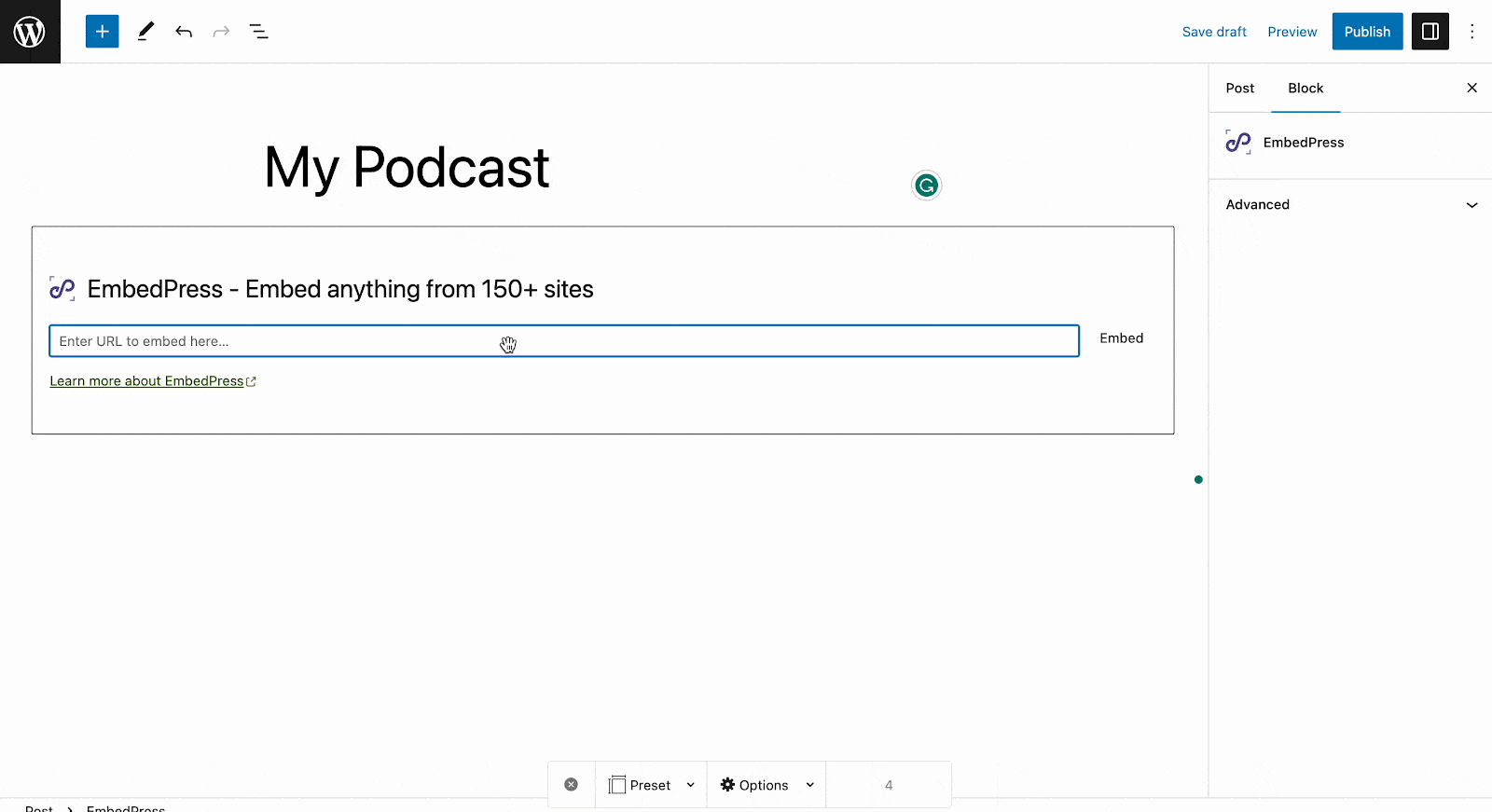 Embed NRK Radio Podcasts