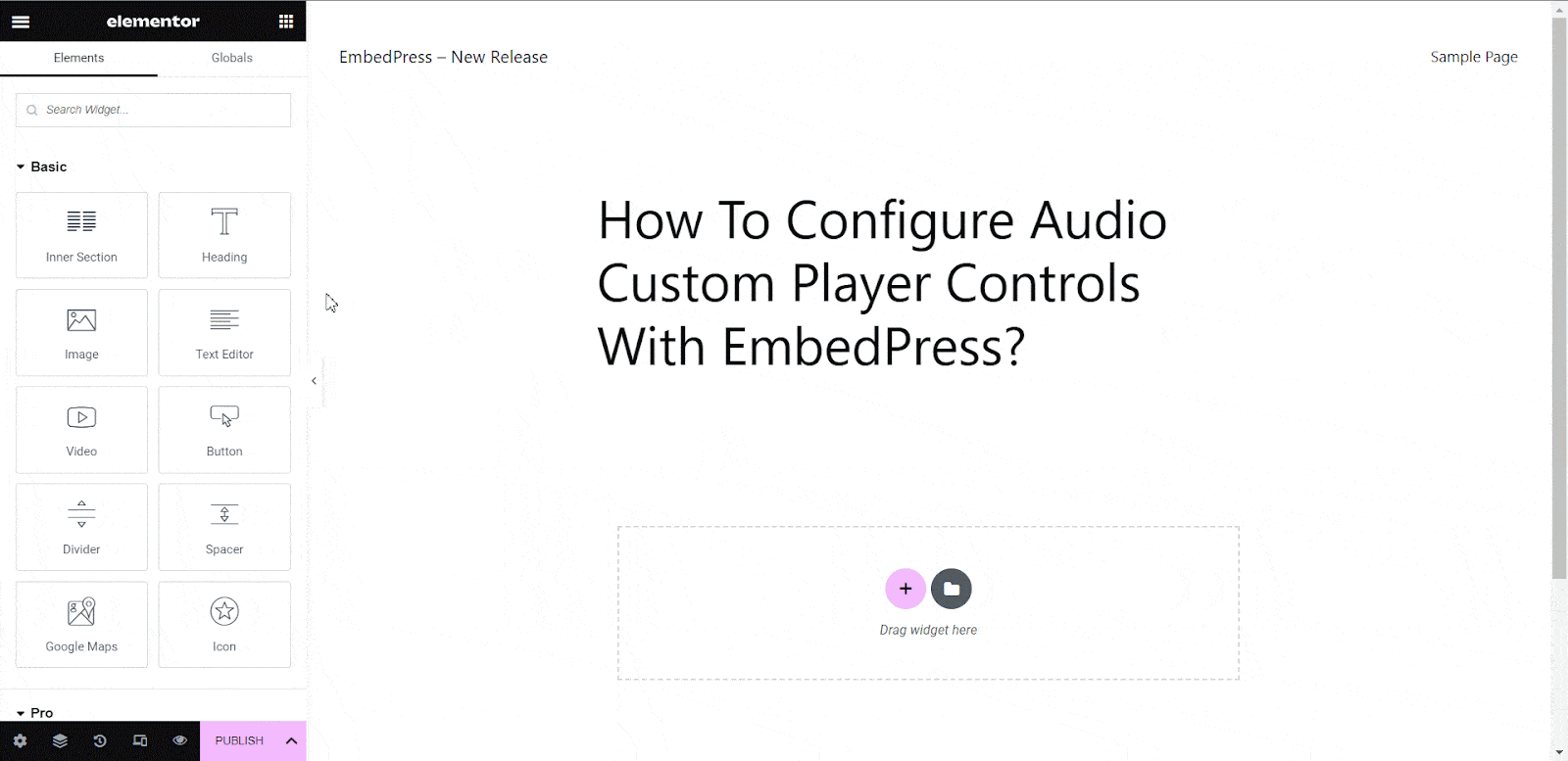 Audio Custom Player