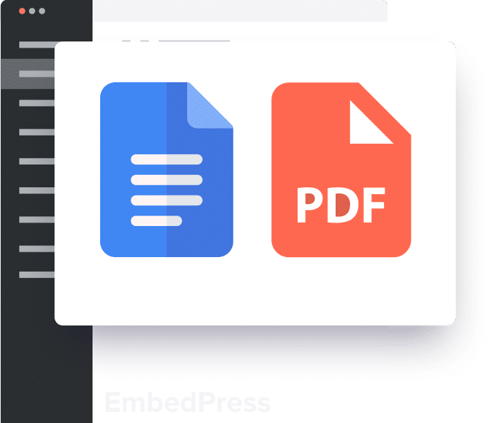 Embed PDF & Document