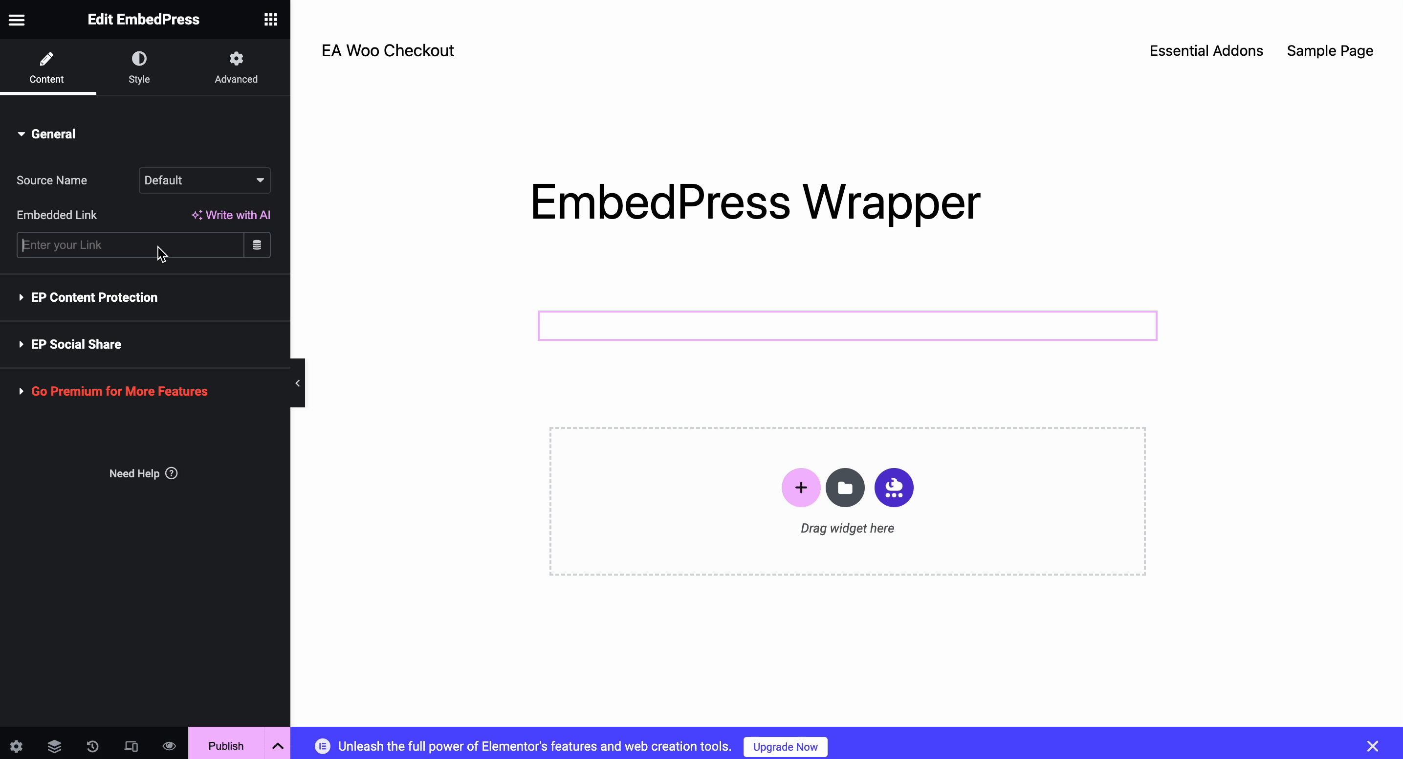 EmbedPress Wrapper