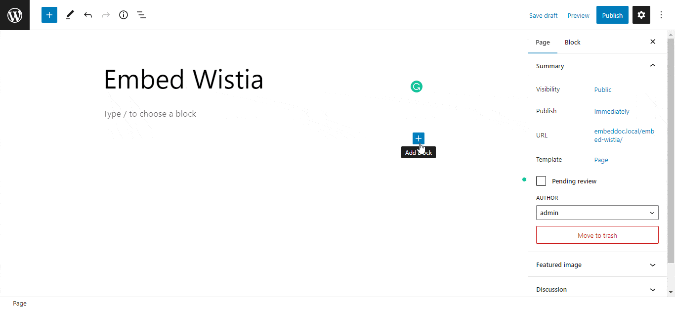 embed Wistia videos