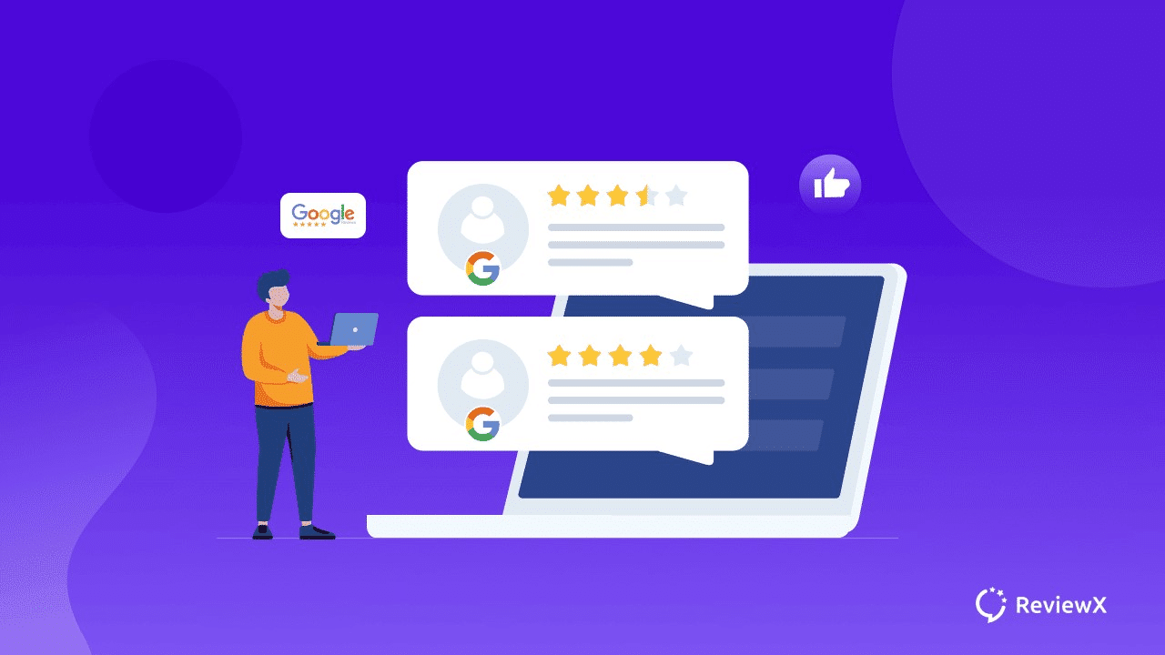 display google reviews