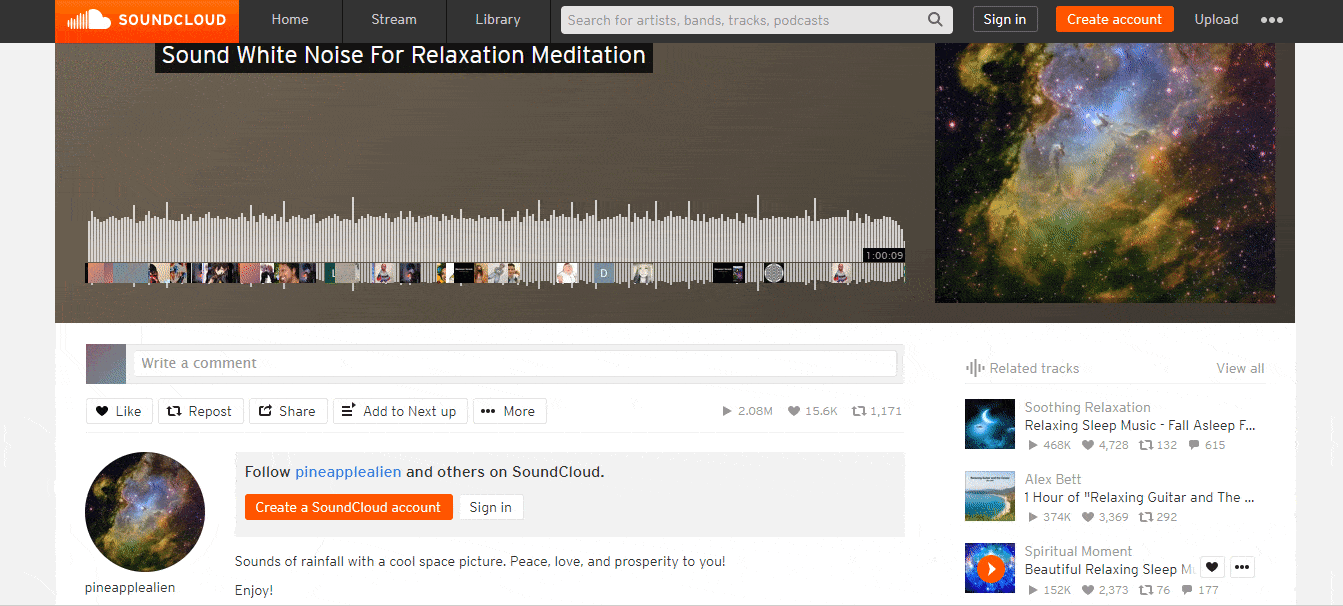 Embed SoundCloud Music