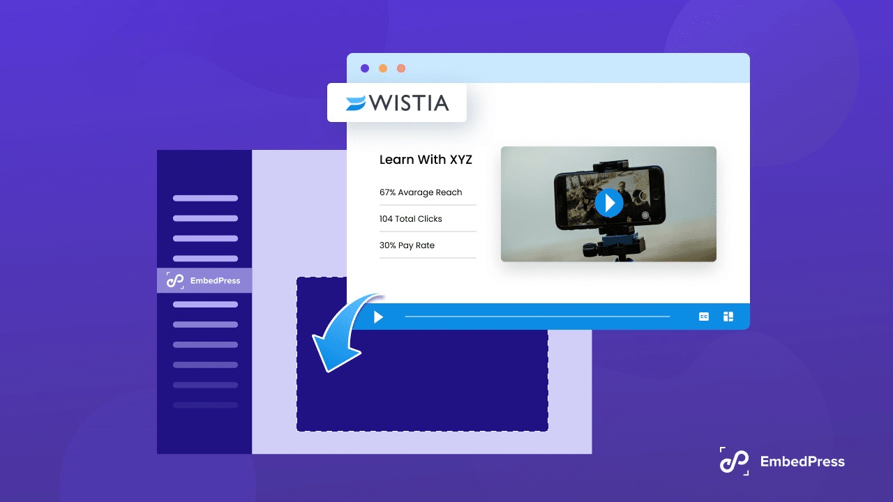 embed Wistia videos