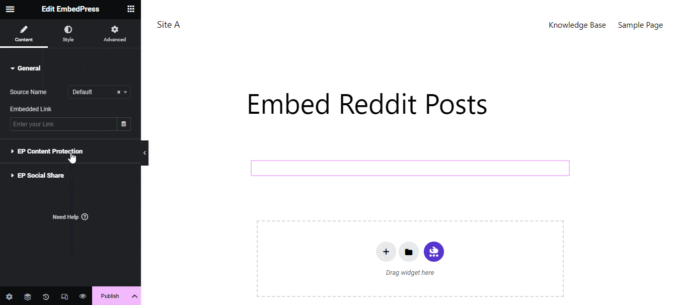 Embed Reddit Posts