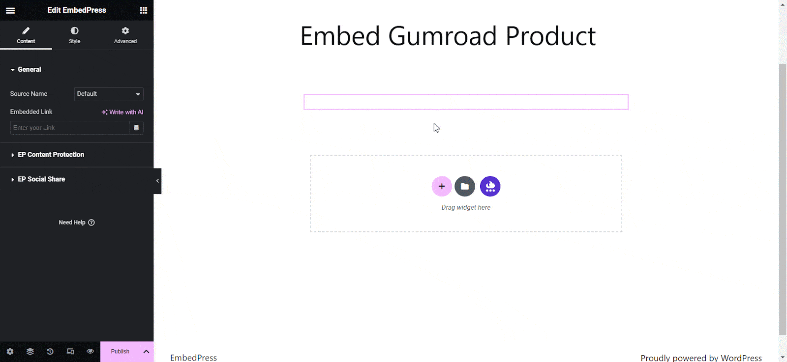 Embed Gumroad Product