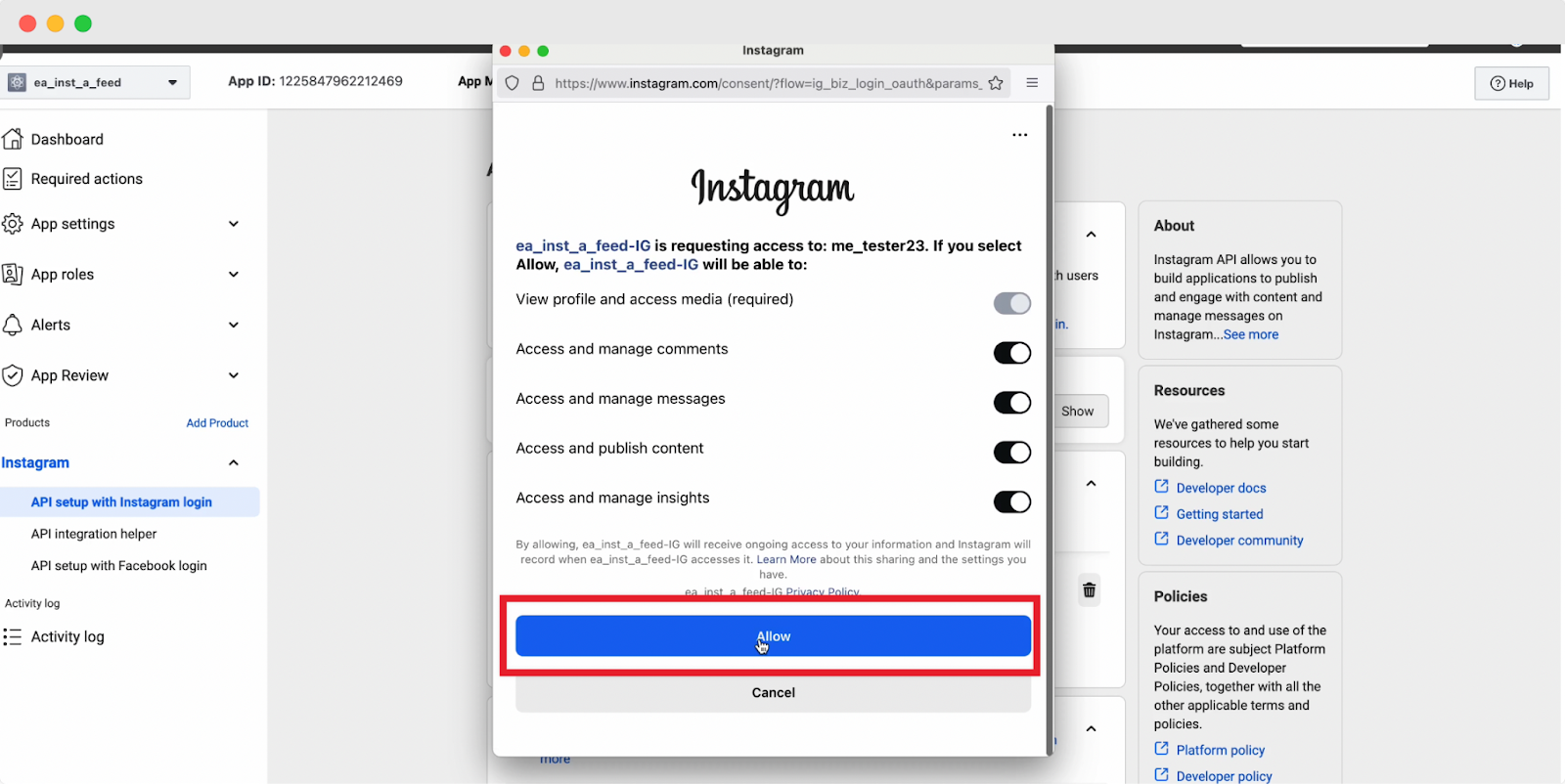 Instagram Feed 12 Instagram Access Token
