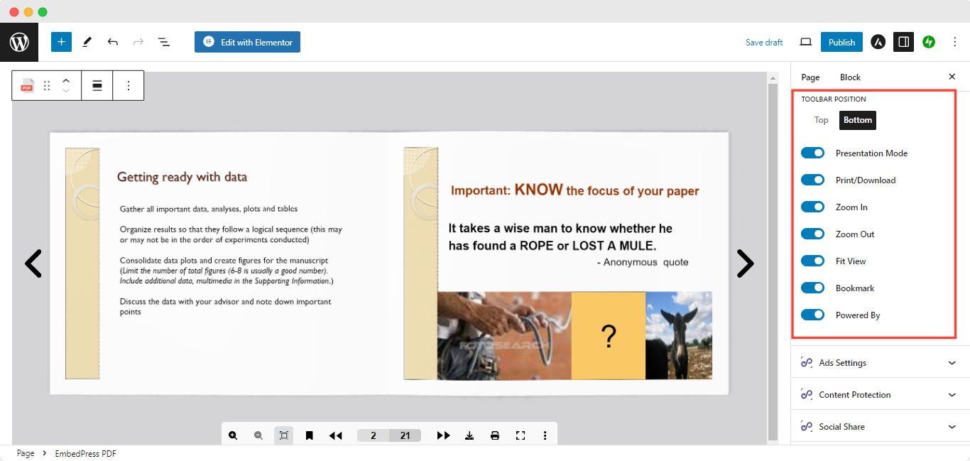 Create a 3D Flipbook PDF Viewer in WordPress