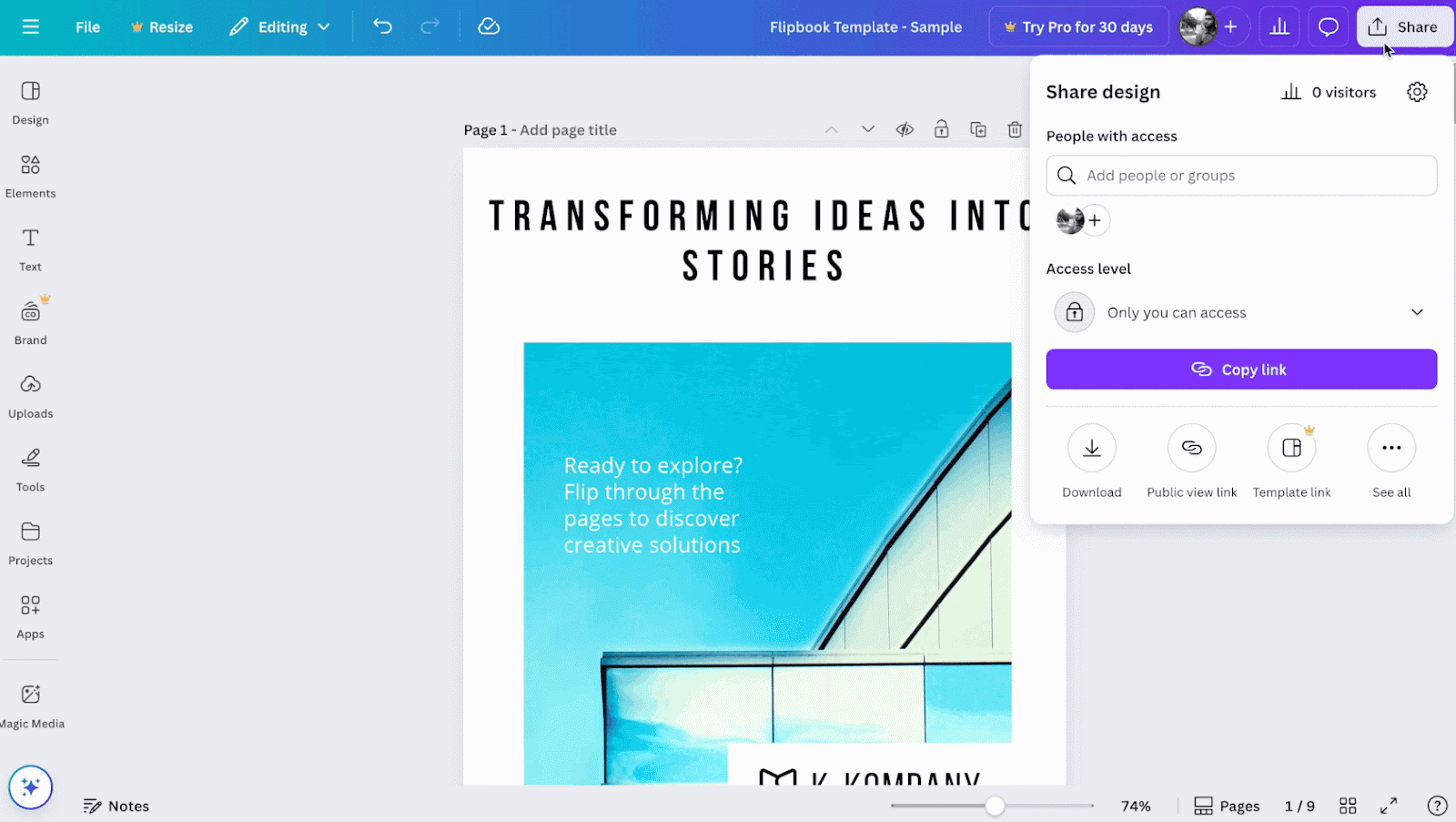 embed canva flipbooks in WordPress