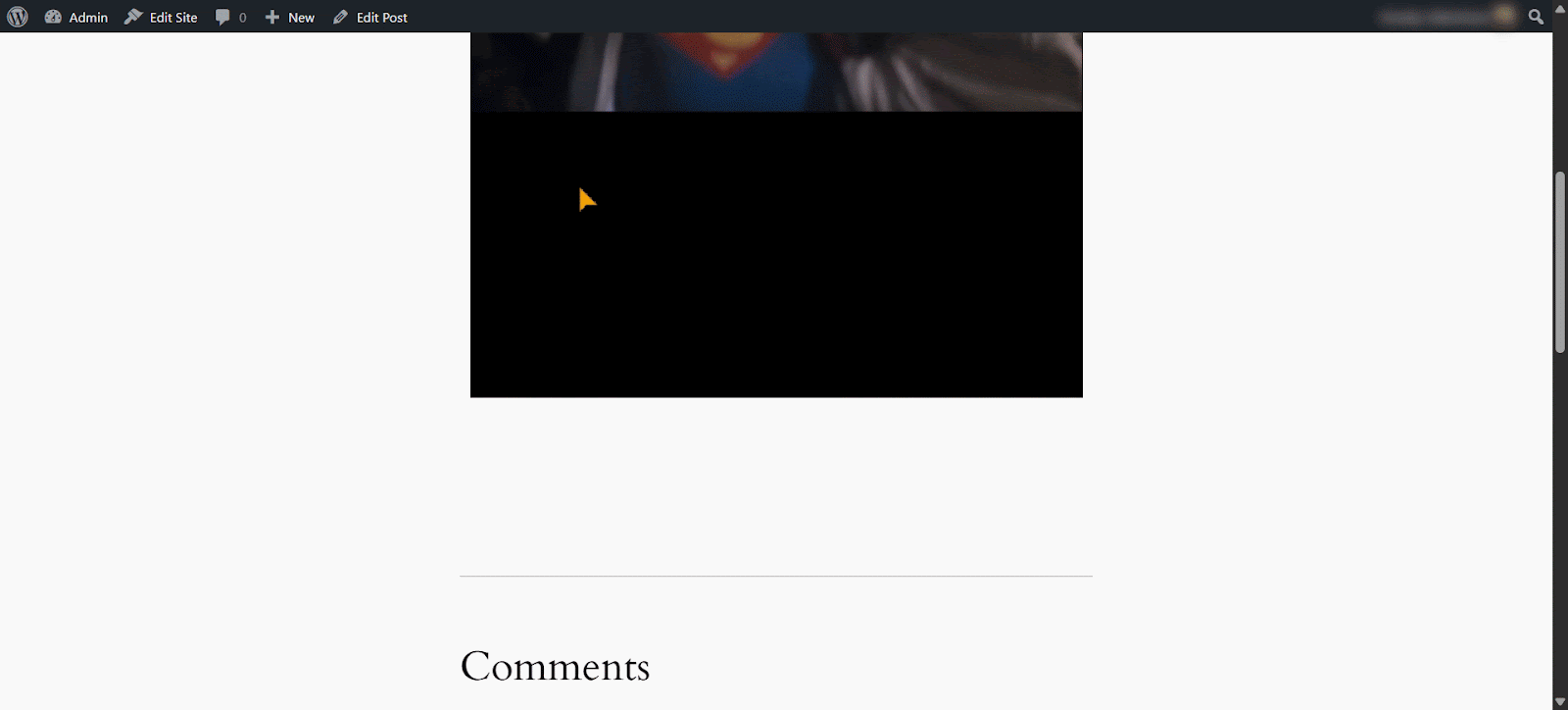 Final Outcome of Video Embedding 