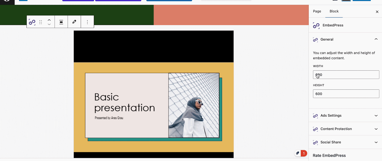 Embed PowerPoint Presentations without Coding using EmbedPress