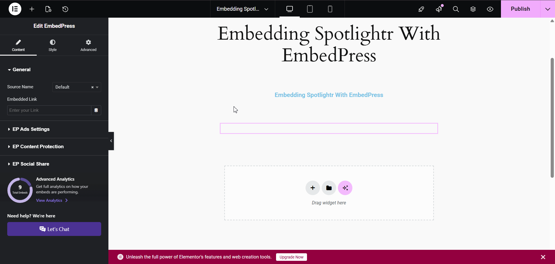 Embed Spotlightr Videos