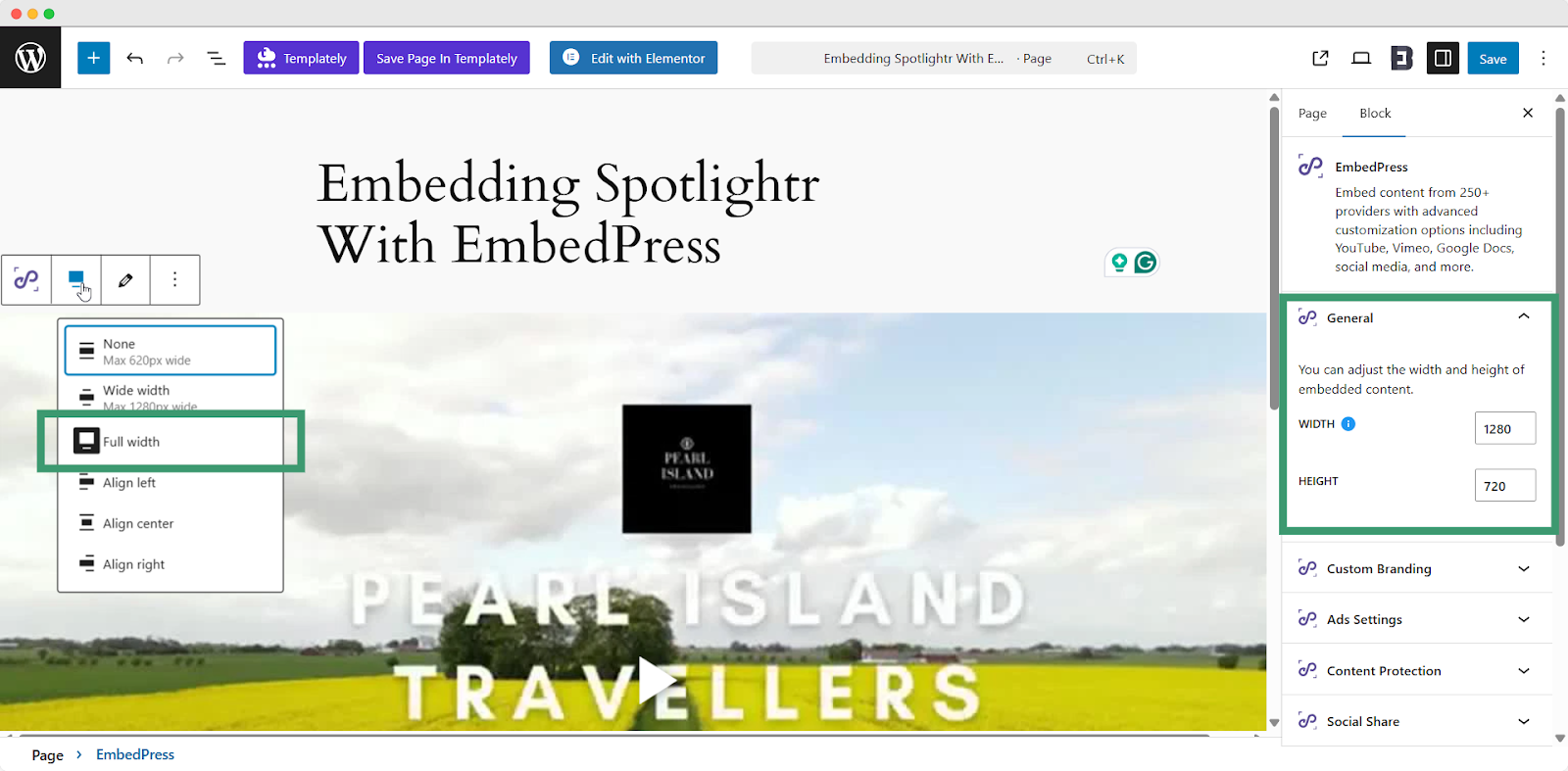 Embed Spotlightr Videos