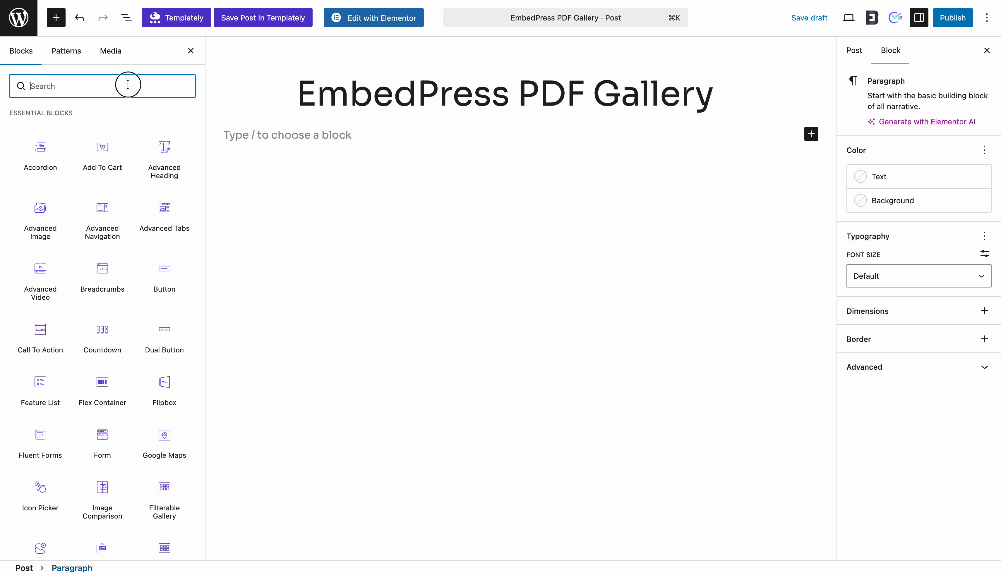 How to Embed a PDF Gallery in WordPress with EmbedPress? 1 embed a PDF gallery