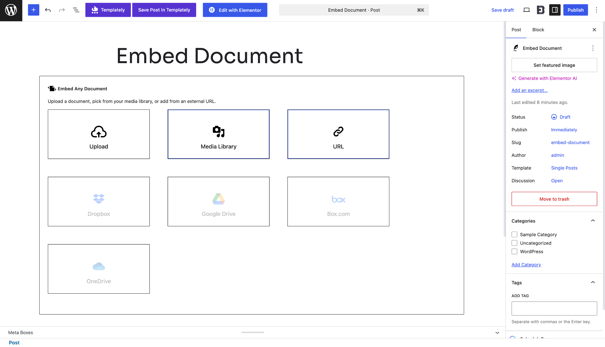 Embed Any Document vs EmbedPress