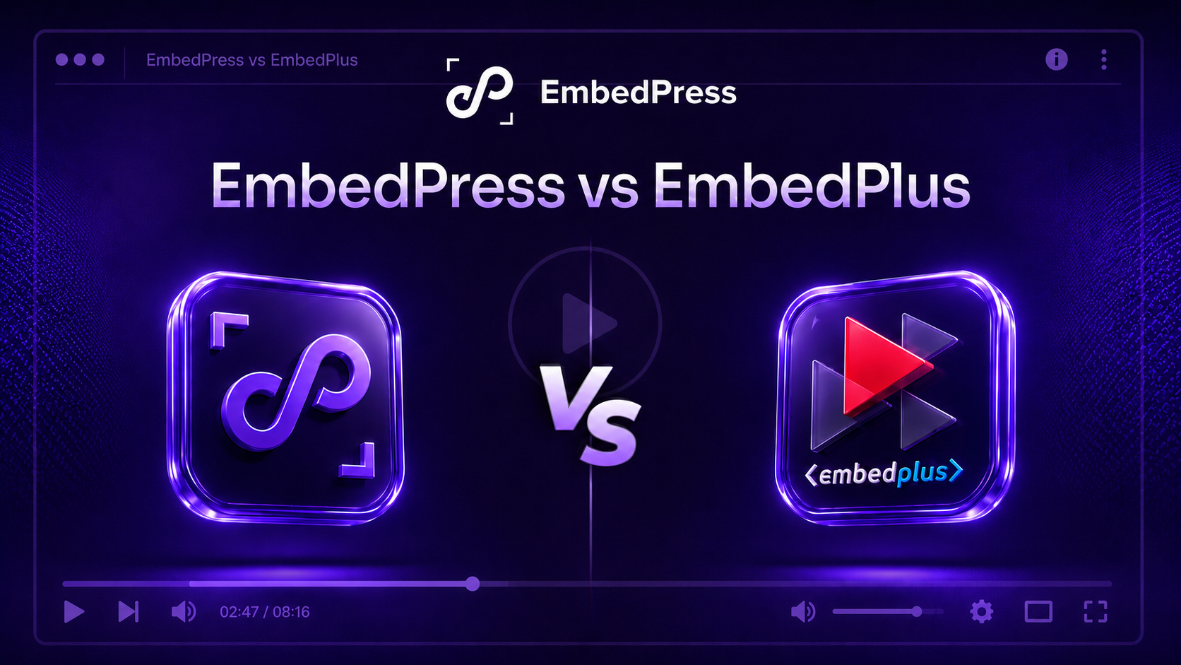 Embed Plus vs EmbedPress
